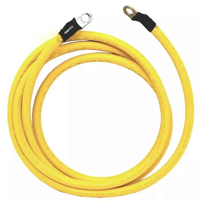 1/0 AWG Boat Battery Cable 027-1673 |Yellow 72 Inch