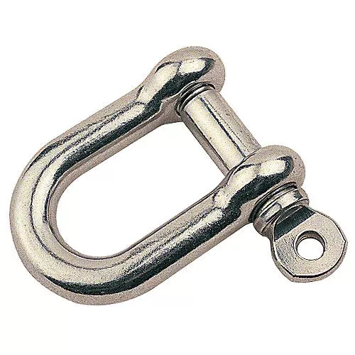 1/2″ Stainless Steel Bow Shackle, Carded