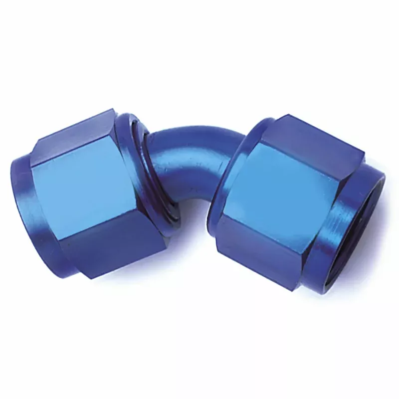 -8AN 45 BLU SWIVEL COUPLER