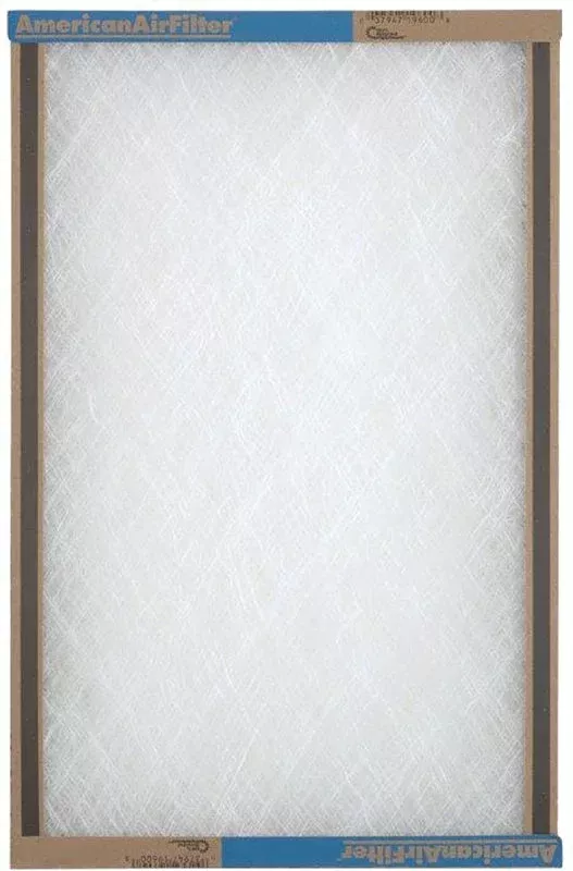 AAF 115201 Air Filter, 20 in L, 15 in W, Chipboard Frame, Pack of 12