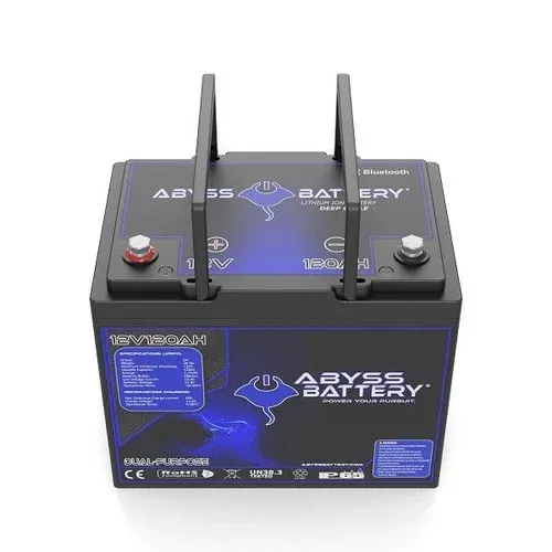 Abyss Battery Dual Purpose 12V 120AH Lithium Marine Battery