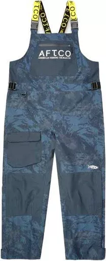 Aftco Barricade Bib – Naval Storm Camo – Large