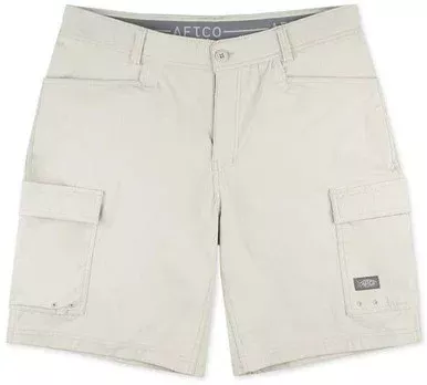Aftco Deckhand Shorts – Pelican – 30