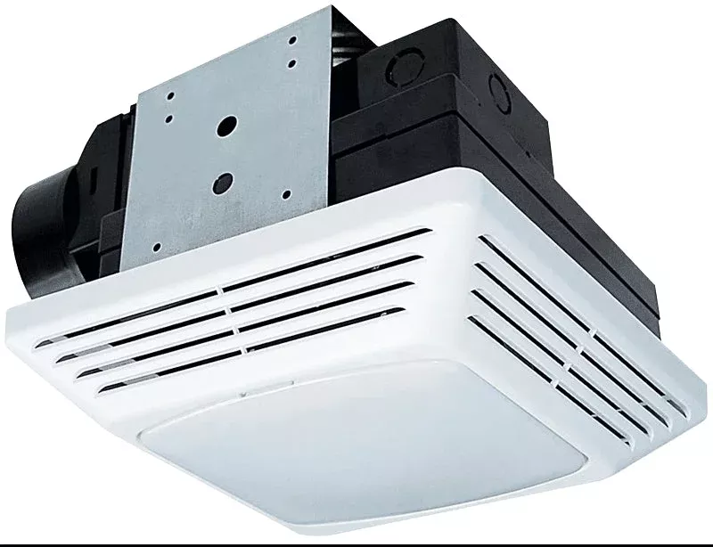 Air King BFQL120 Bathroom Exhaust Fan, 0.8 A, 120 V, 120 cfm Air, 5 so