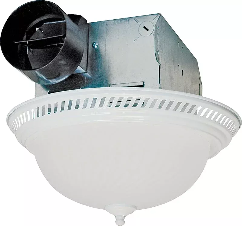 Air King DRLC703 Exhaust Fan, 1.6 A, 120 V, 70 cfm Air, 4 Sones, Fluor