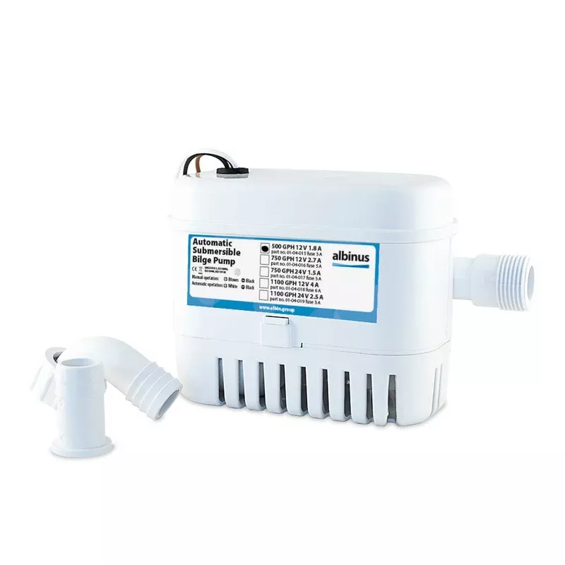 Albin Group Automatic Bilge Pump 500 GPH 12V (01-04-015)