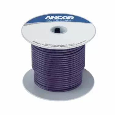 Ancor 182703 Tinned Copper Wire, 16 AWG (1mm), Purple – 25ft