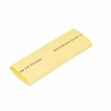 Ancor 306906 Heat Shrink Tubing, 3/4″ x 6″, Yellow, 4pc