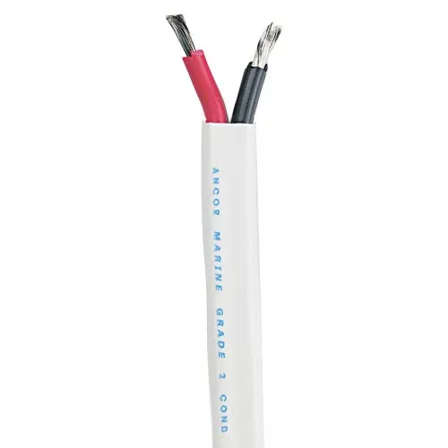 Ancor 8/2 White Tinned Duplex 50′ 120905