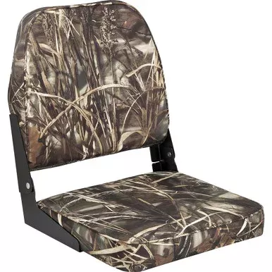Attwood Swivl-Eze Low Back Padded Flip Seat – Camo