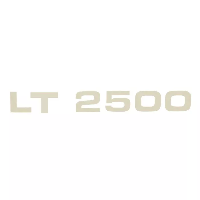 Avalon Boat Brand Decal 085209PM | LT 2500 9 3/8 Inch Champagne