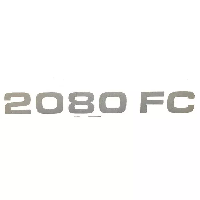 Avalon Pontoon Boat Model Decal 085084PM | 2080 FC Silver Sticker