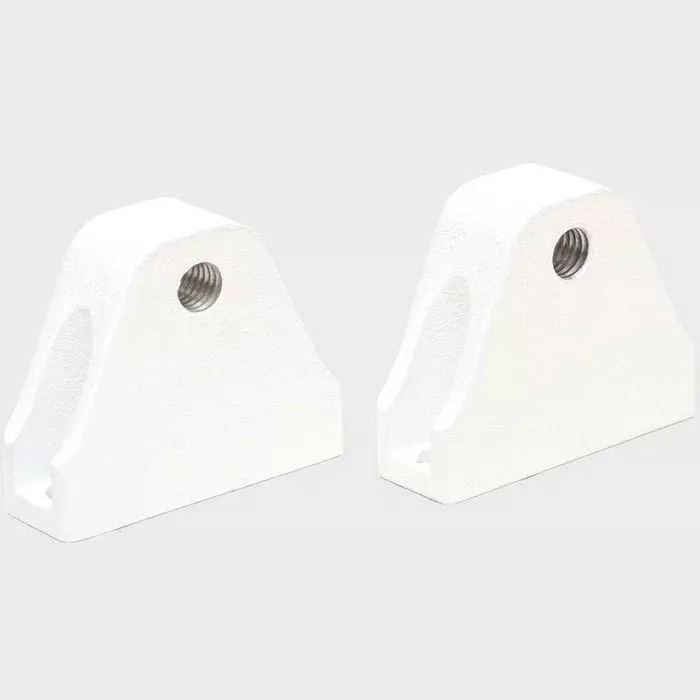 Axis Boat Tower Heim Hinge TC51-3013-AWHW | White Wrinkle (Pair)