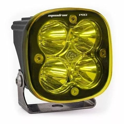 Baja Designs Squadron Pro Amber Lens Spot Pattern LED Light Pod (490011)