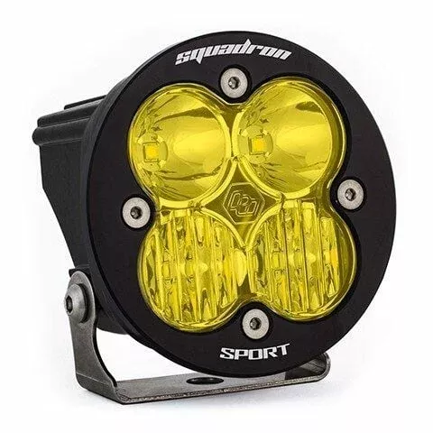 Baja Designs Squadron R Sport Amber Lens Driving/Combo Pattern LED Light Pod (580013)