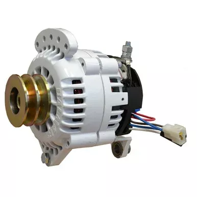 Balmar Alternator 120 AMP 12V 4″ Dual Foot Saddle Dual Pulley w/Isolated Ground