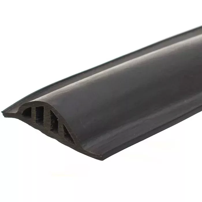 Barbour Boat Dock Pier Bumper F92480 | D Shape 3 5/8 Inch Black (10FT)