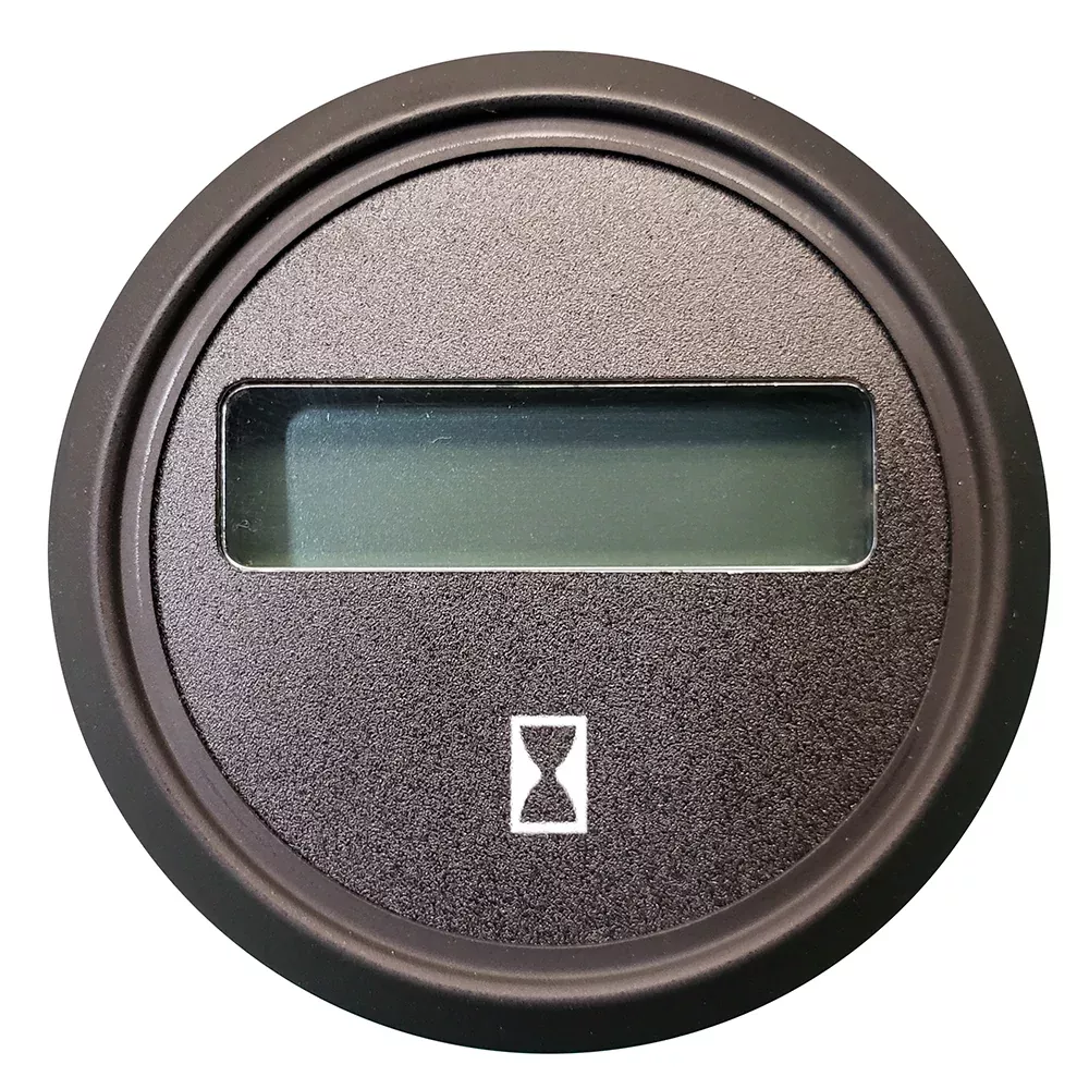 Beede Euro Black 2" J1939 Hourmeter Gauge [961110]