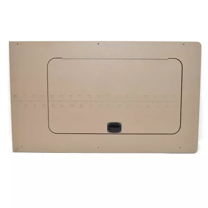 Bennington Boat Storage Lid | Fish Ruler 40 x 23 3/4 Inch Taupe