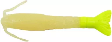 Berkley Gulp! Alive Shrimp 3in 11oz Glow Chartreuse