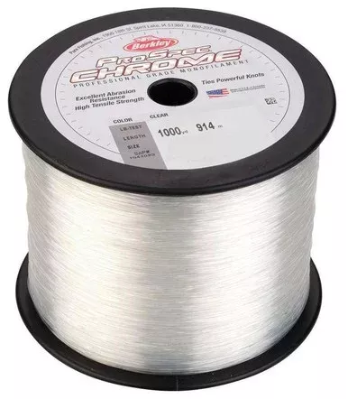 Berkley ProSpec Chrome Monofilament Fishing Line 20lb 1000yd Clear