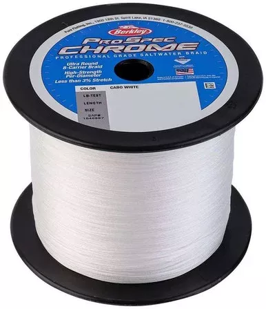 Berkley ProSpec Chrome Premium Saltwater Braid – 40lb – 2500yd