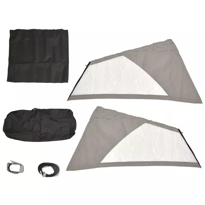 Blackfin 302DC Boat Side Curtain Kit 2233315 | Taylor Made Gray (6Pc)