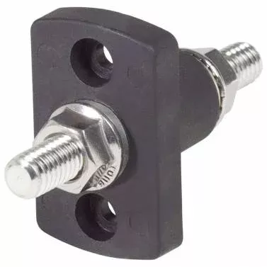 Blue Sea 2203 Terminal Feed Through Connector 3/8″-16 Studs Black – Fredwarner Marine & Outdoors