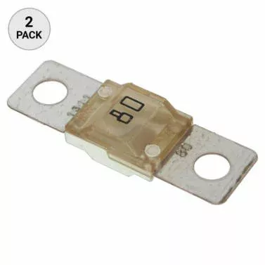 Blue Sea 5255 Marine AMI / MIDI Fuse – 80 Amp – 2 Pack