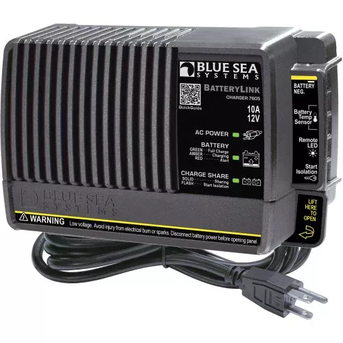 Blue Sea 7605 BatteryLink Charger – 10Amp – 2-Bank[7605]