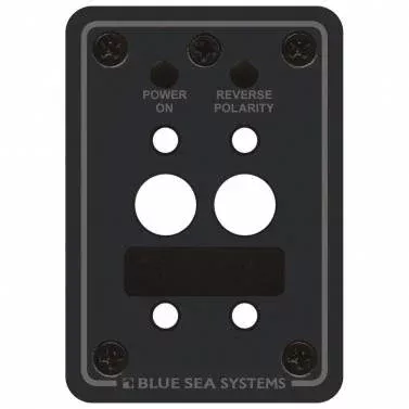 Blue Sea 8173 A-Series Double Blank Mounting Panel