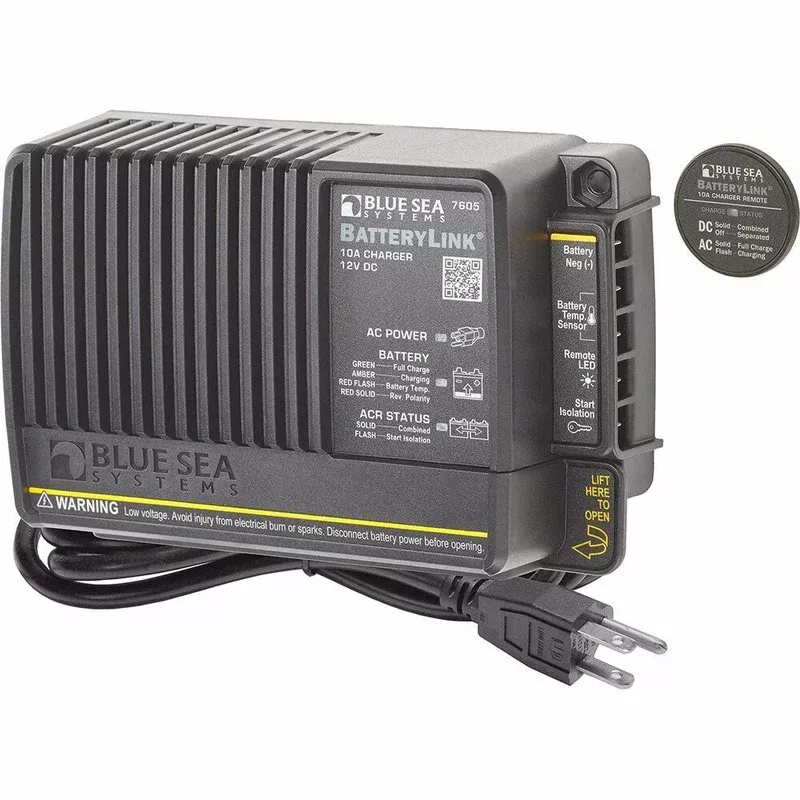 Blue Sea m-Series 12/24V DC 65A Automatic Charging Relay (7601-BSS)