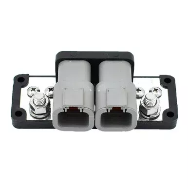Bluewater Dual Deutsch DTP 4 Position Busbar – 5/16″ Studs