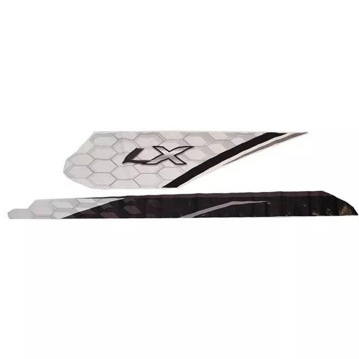 Boat Side Decal 8161183 | LX Port Gray Black (Set of 2)