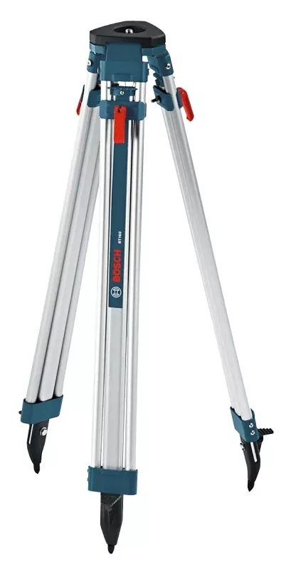 Bosch BT160 Contractor’s Tripod, 38 in Min H, 63 in Max H, 5/8-11 Moun