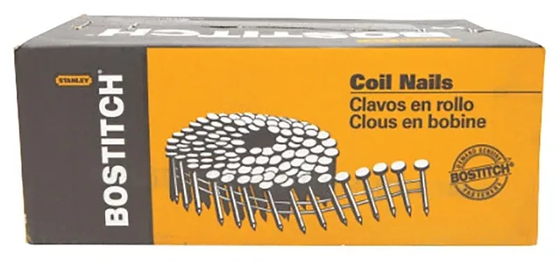 Bostitch C8R113BD Framing Nail, 2-3/8 in L, Steel, Full Head, Ring Sha
