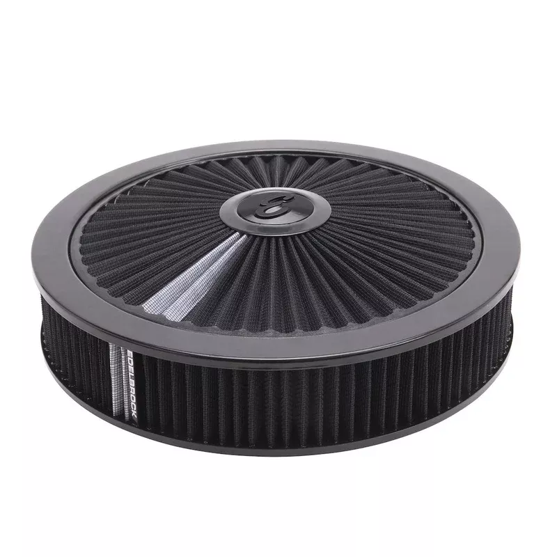 A/C 14′ ROUND CHROME/BLCK
