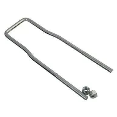 C.E. Smith Spare Tire Carrier w/Lug Nuts – 12″