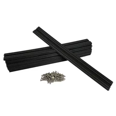 Caliber Marine Slides 1.5″x15″ Black *10-Pack