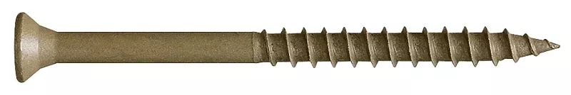 Camo 0356154 Deck Screw, #9 Thread, 2-1/2 in L, Bugle Head, Star Drive