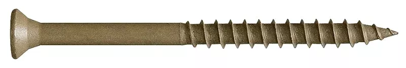 Camo 0356174 Deck Screw, #9 Thread, 3 in L, Bugle Head, Star Drive, Ty