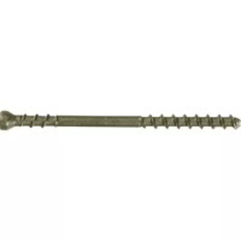 Camo 345139 Deck Screw, #7 Thread, 2-3/8 in L, Trim Head, Star Drive,