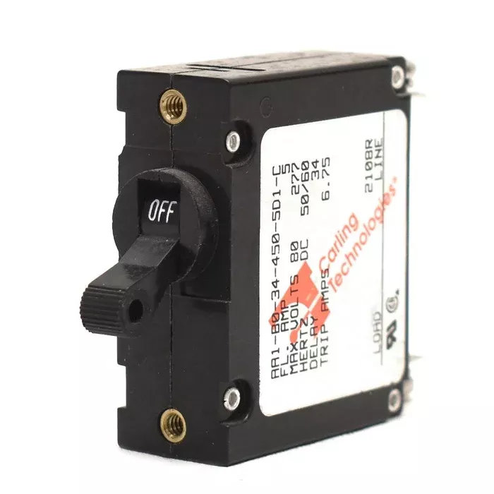 Carling Boat Toggle Breaker AA1-B0-34-450-5D1-C | 5 Amp 277VAC/80VDC
