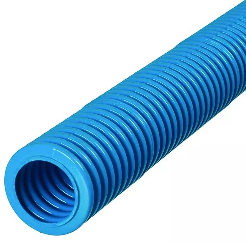 Carlon Flex-Plus 12007-100 Flexible ENT Raceway, 100 ft L, PVC, Blue