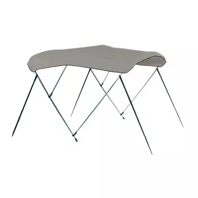 Carver 3 Bow 4675U Bimini Top with Boot – Cadet Grey Acrylic