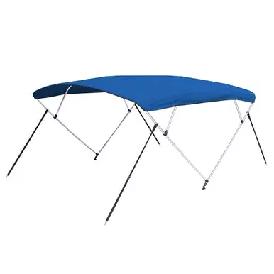 Carver 3 Bow 5481U Bimini Top with Boot – Pacific Blue Acrylic