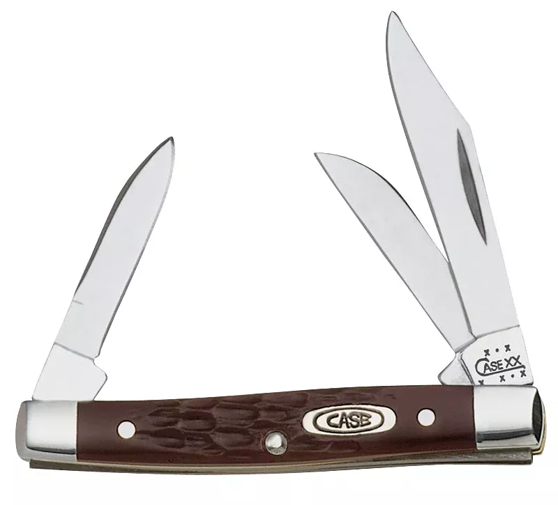 Case XX 00081 Folding Pocket Knife, 2 in Clip, 1.49 in Pen, 1-1/2 in S