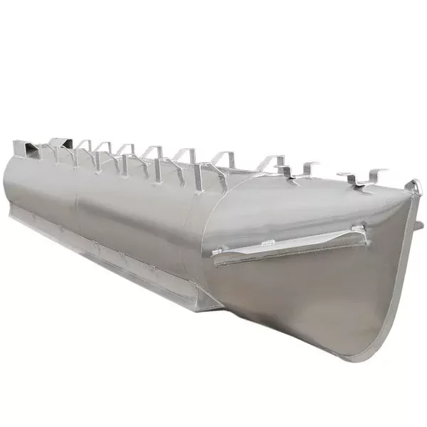 Center Pontoon Boat Log Tube Float | 21′ 5″ x 25 Inch Diameter