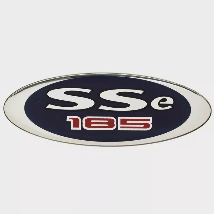 Chaparral Boat Raised Emblem Decal 123756 | 185 SSe Sticker Navy Blue Silver Red