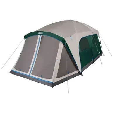 Coleman 12-Person Skydome™ Camping Tent w/Screen Room – Evergreen